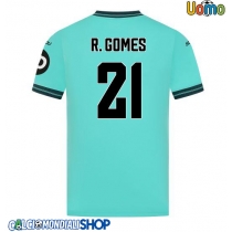 Maglie da calcio Wolves Rodrigo Gomes #21 Seconda Maglia 2025-26 Manica Corta